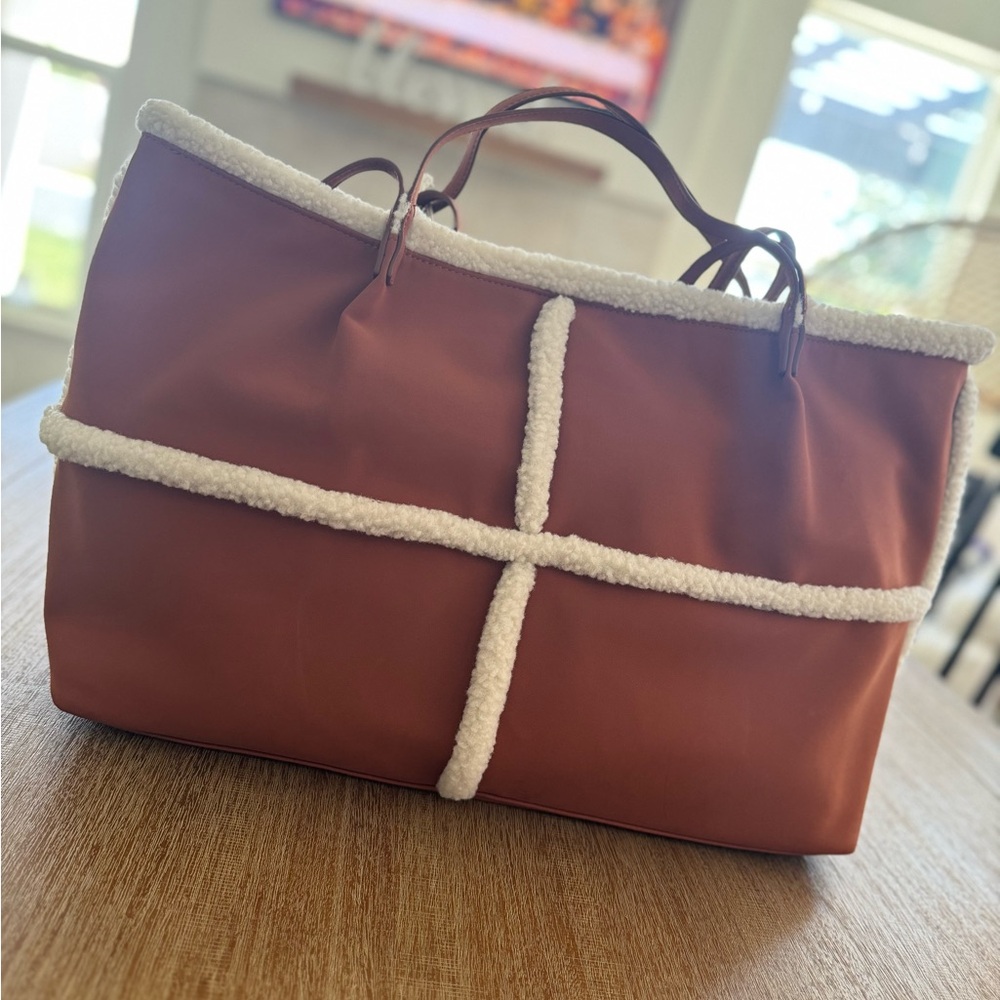 Shapes Craft Tote Handbag - Universal Thread Cognac - Picture 6 of 7